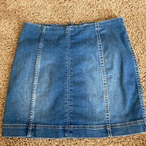 Denim Mini Skirt